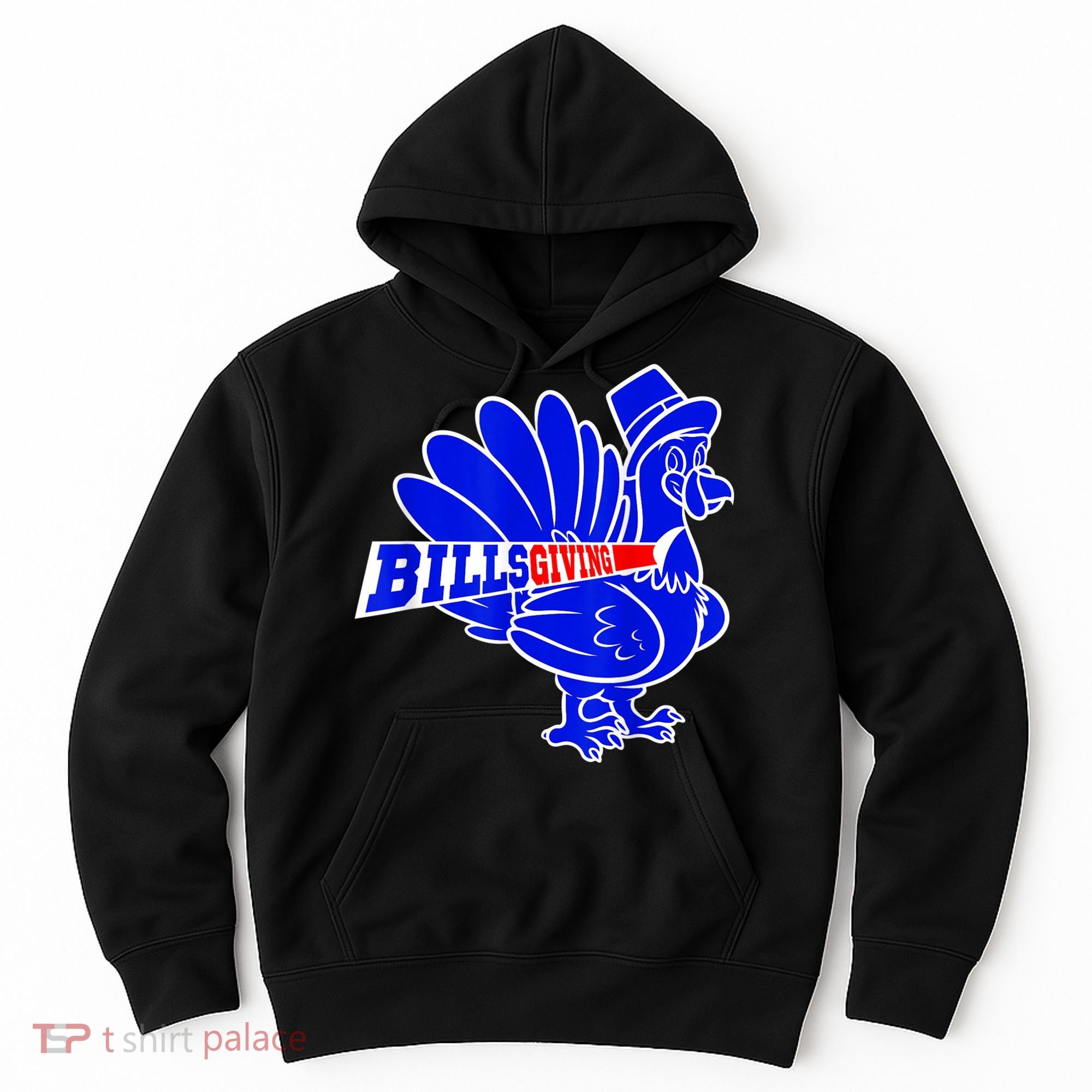 Funny BillsGiving Happy Thanksgiving Football Hoodie