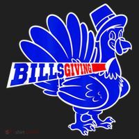 Funny BillsGiving Happy Thanksgiving Football Beanie thumb 2