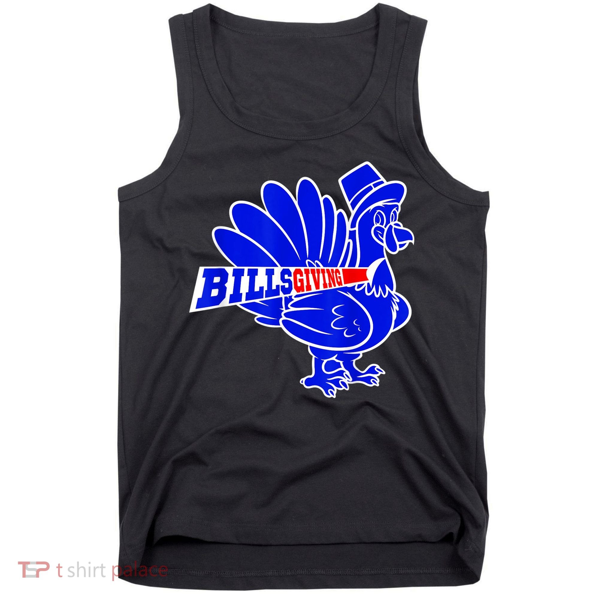 Funny BillsGiving Happy Thanksgiving Football Tank Top