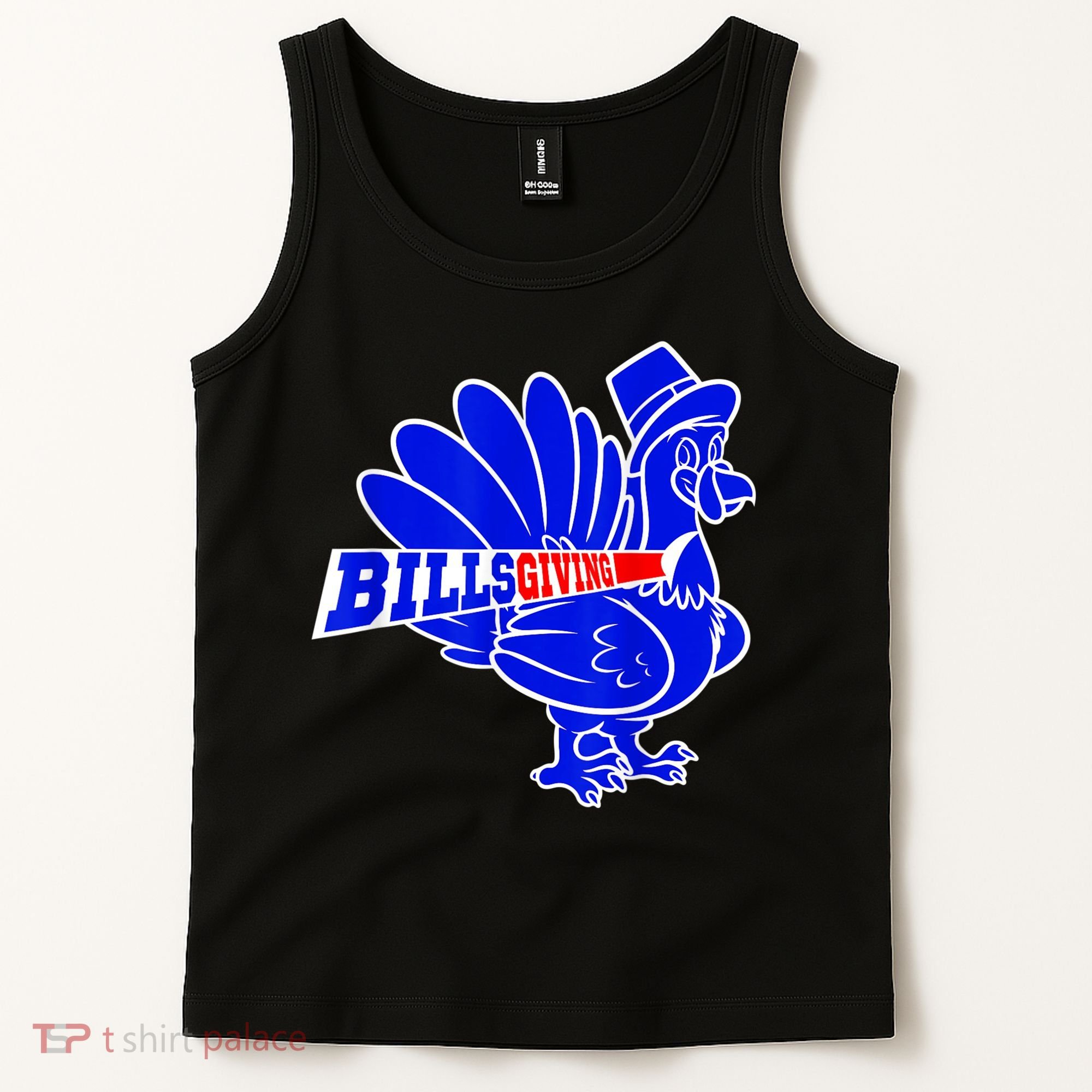 Funny BillsGiving Happy Thanksgiving Football Tank Top