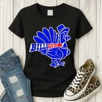 Funny BillsGiving Happy Thanksgiving Football Women's T-Shirt thumb 3