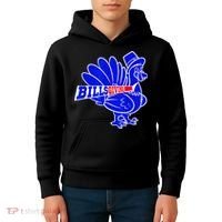 Funny BillsGiving Happy Thanksgiving Football Kids Hoodie thumb 4