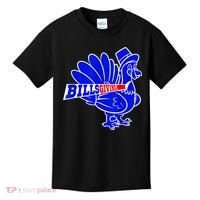 Funny BillsGiving Happy Thanksgiving Football Kids T-Shirt thumb 0