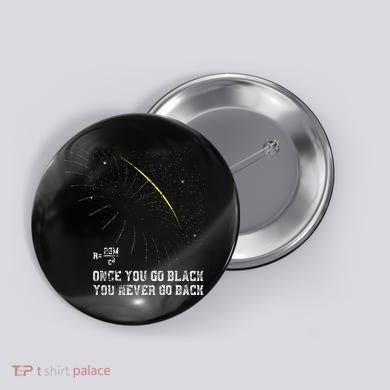 Funny Black Hole Physicist Gift Physics Button