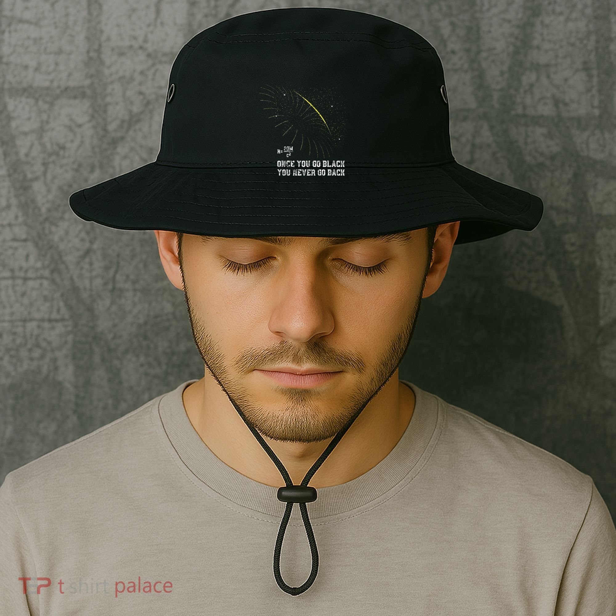 Funny Black Hole Physicist Gift Physics Bucket Hat