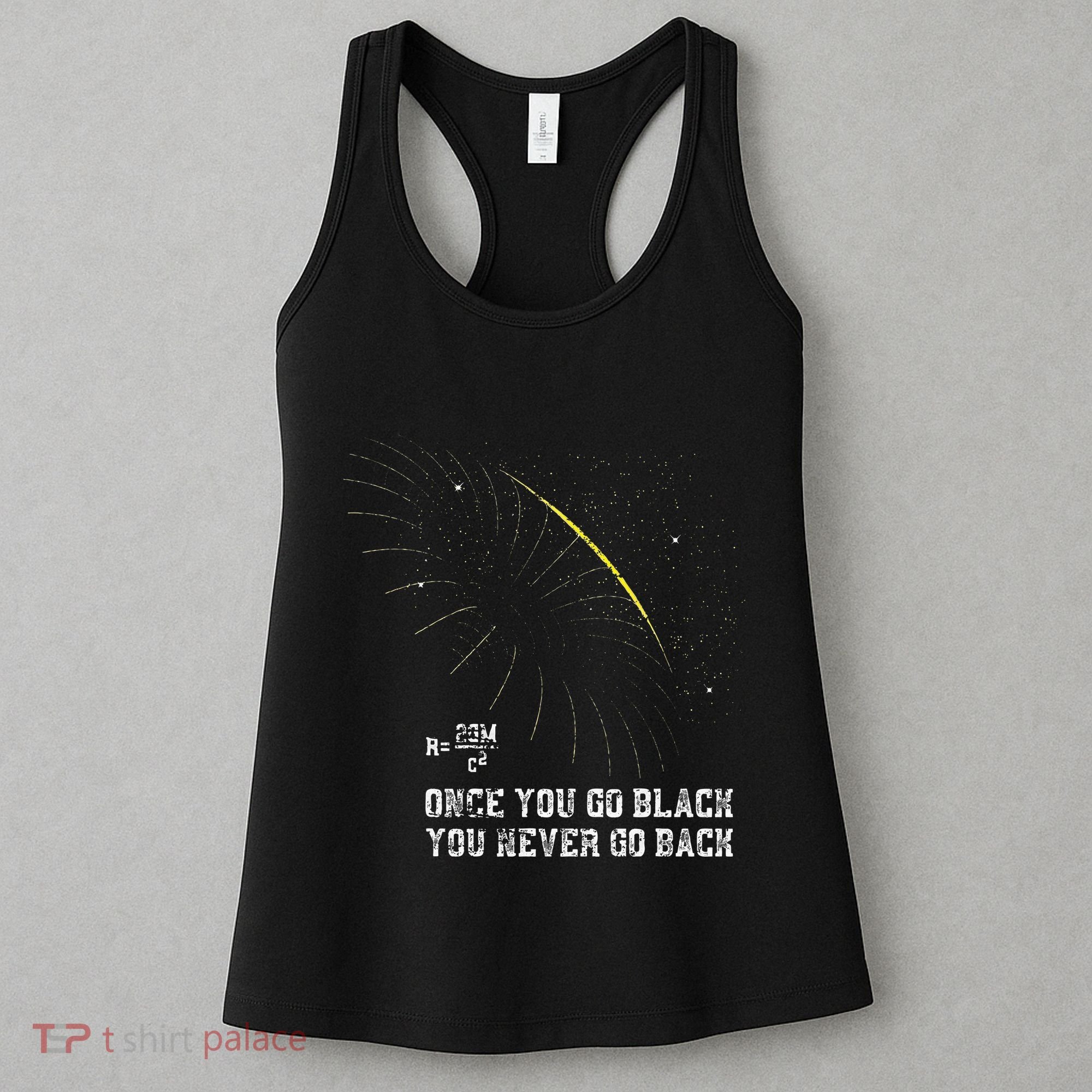 Funny Black Hole Physicist Gift Physics Women's Tank Top
