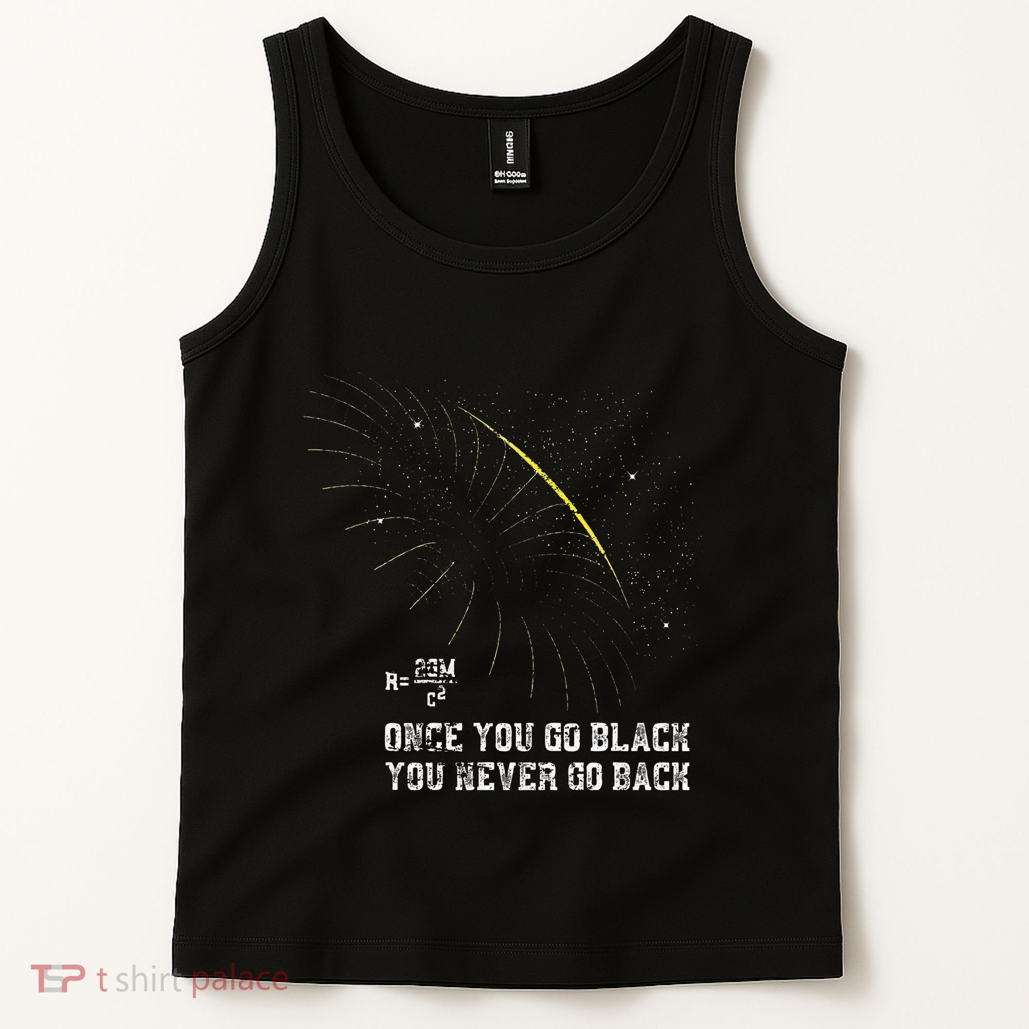 Funny Black Hole Physicist Gift Physics Tank Top