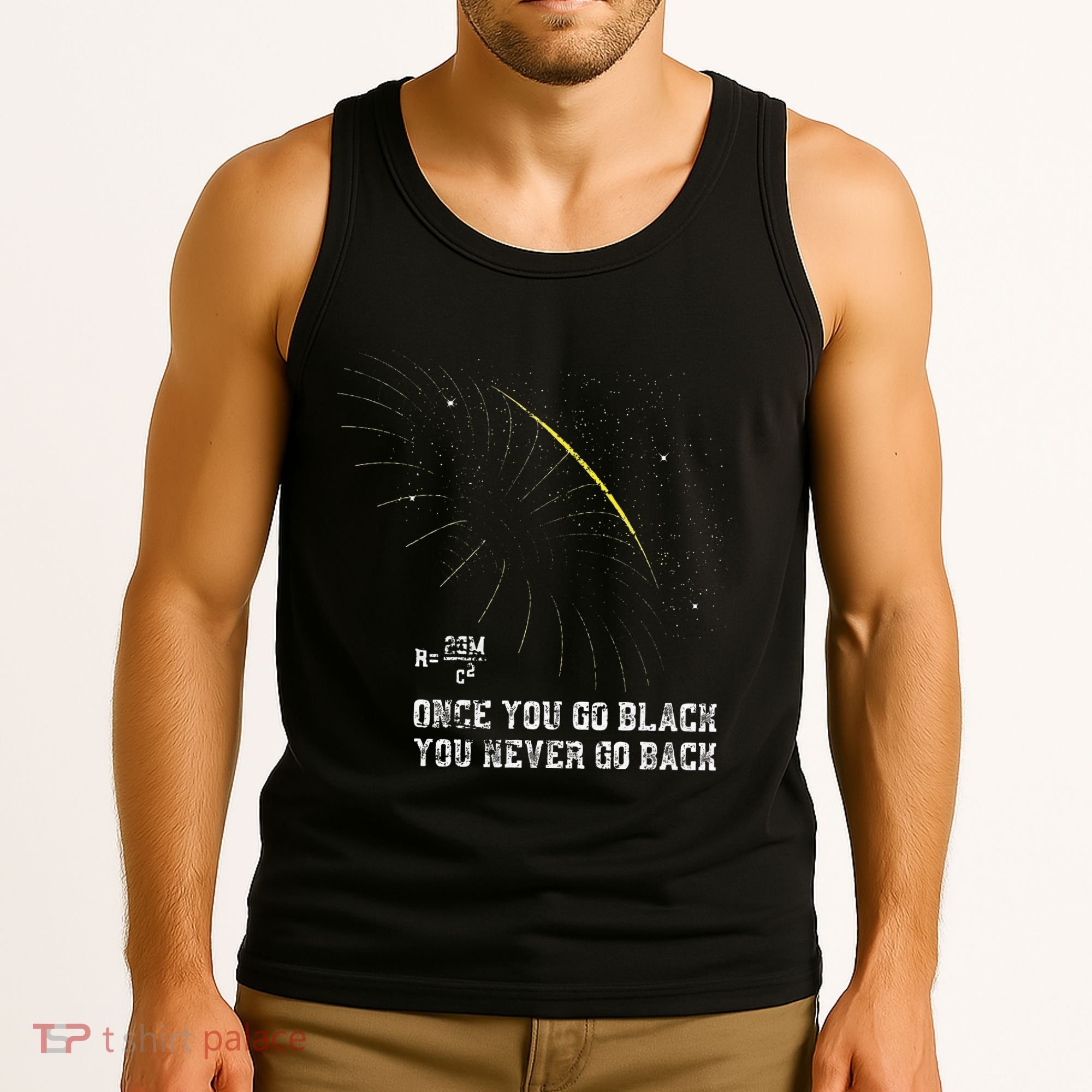 Funny Black Hole Physicist Gift Physics Tank Top