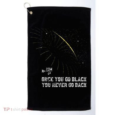 Funny Black Hole Physicist Gift Physics Golf Towel