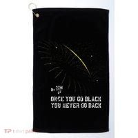 Funny Black Hole Physicist Gift Physics Golf Towel thumb 0
