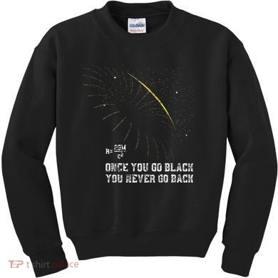 Funny Black Hole Physicist Gift Physics Kids Sweatshirt