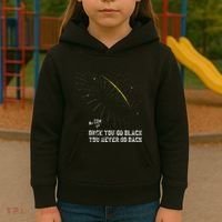 Funny Black Hole Physicist Gift Physics Kids Hoodie thumb 3