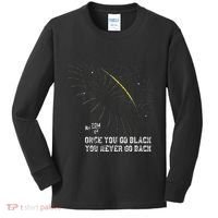 Funny Black Hole Physicist Gift Physics Kids Long Sleeve Shirt thumb 0