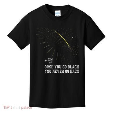 Funny Black Hole Physicist Gift Physics Kids T-Shirt