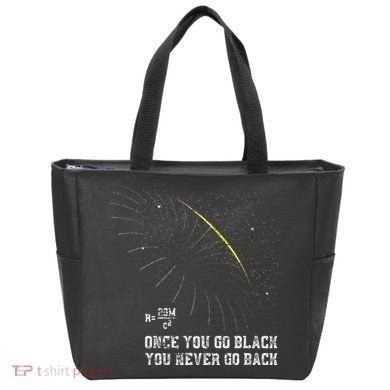 Funny Black Hole Physicist Gift Physics Tote Bag