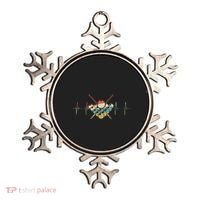 Fivepin Billiards Heartbeat Retro Ecg Ekg Gift Ornament thumb 0