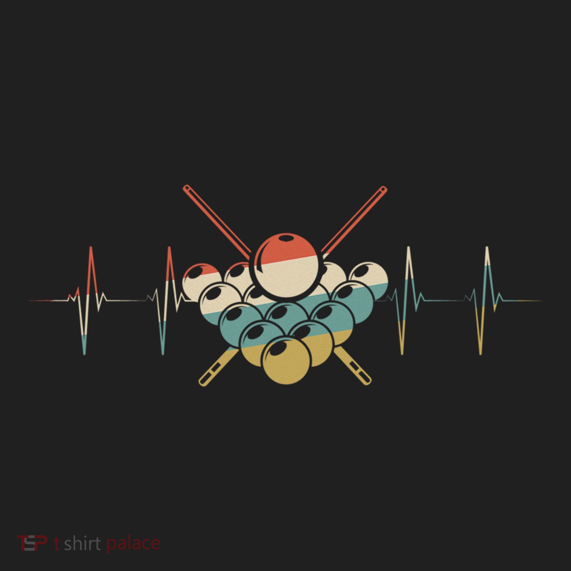 Fivepin Billiards Heartbeat Retro Ecg Ekg Gift Hat