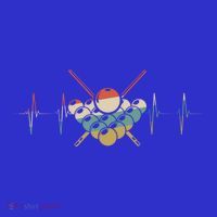 Fivepin Billiards Heartbeat Retro Ecg Ekg Gift Mousepad thumb 1