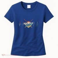 Fivepin Billiards Heartbeat Retro Ecg Ekg Gift Women's T-Shirt thumb 0