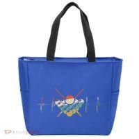 Fivepin Billiards Heartbeat Retro Ecg Ekg Gift Tote Bag thumb 0