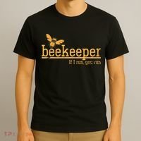 Funny Bee Hive Honey Lover Gift Beekeeper T-Shirt thumb 3