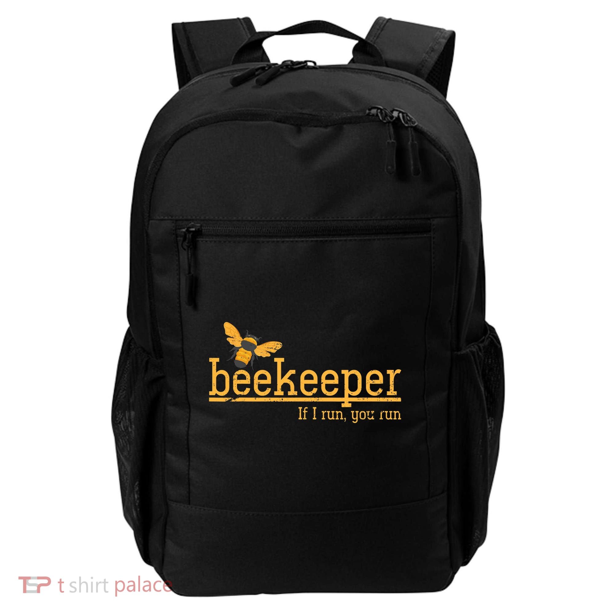 Funny Bee Hive Honey Lover Gift Beekeeper Backpack