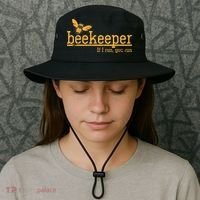 Funny Bee Hive Honey Lover Gift Beekeeper Bucket Hat thumb 3