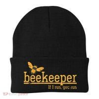 Funny Bee Hive Honey Lover Gift Beekeeper Beanie thumb 0