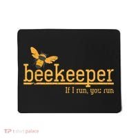 Funny Bee Hive Honey Lover Gift Beekeeper Mousepad thumb 0