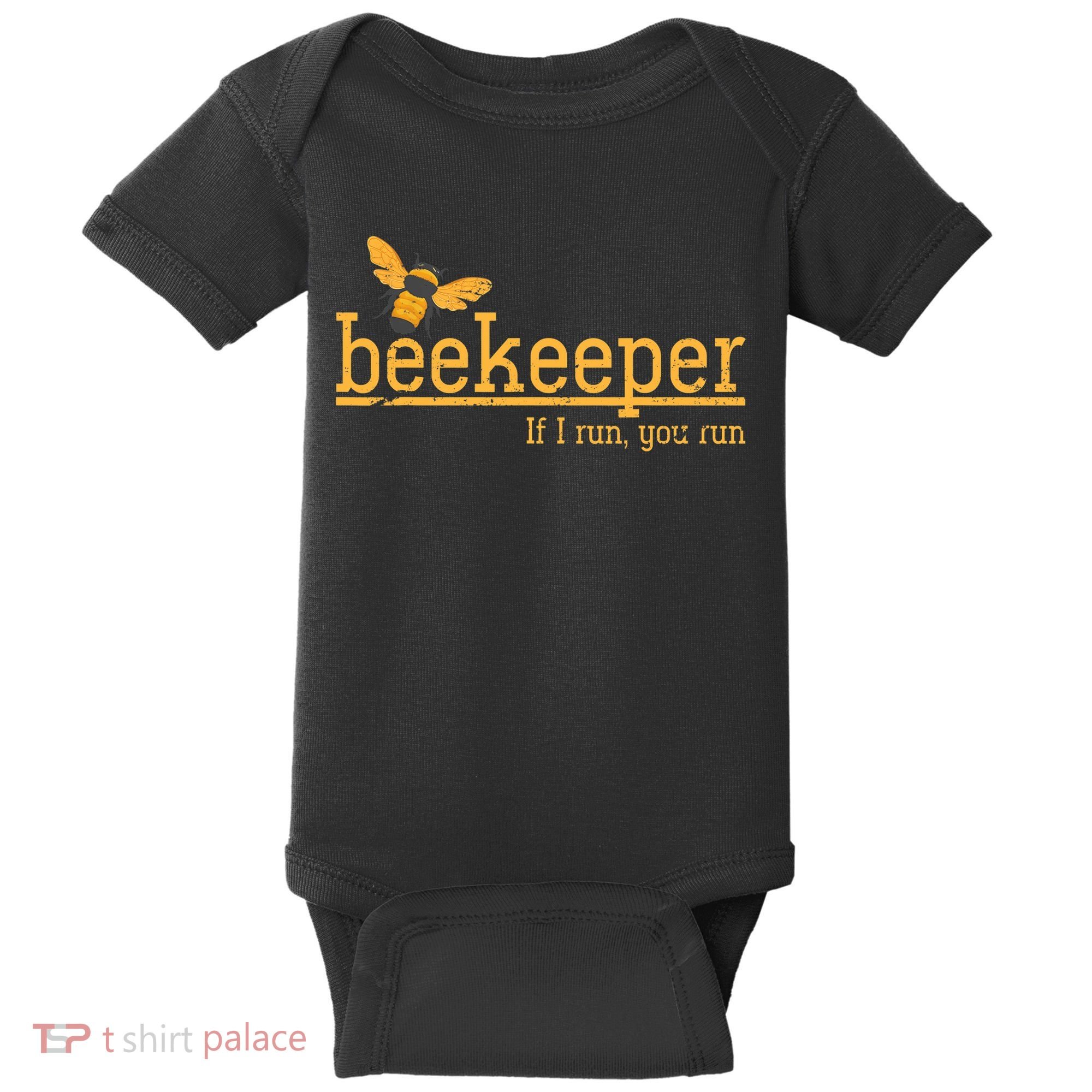 Funny Bee Hive Honey Lover Gift Beekeeper Baby Bodysuit