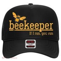 Funny Bee Hive Honey Lover Gift Beekeeper Hat thumb 0