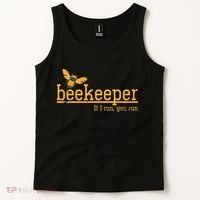 Funny Bee Hive Honey Lover Gift Beekeeper Tank Top thumb 2