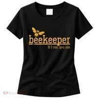 Funny Bee Hive Honey Lover Gift Beekeeper Women's T-Shirt thumb 0