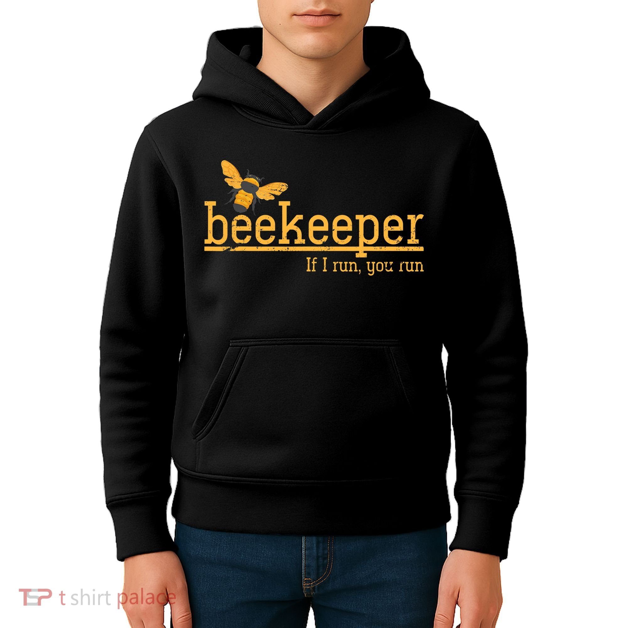 Funny Bee Hive Honey Lover Gift Beekeeper Kids Hoodie