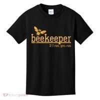 Funny Bee Hive Honey Lover Gift Beekeeper Kids T-Shirt thumb 0