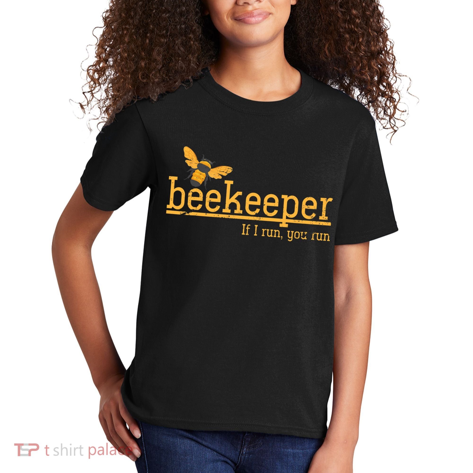 Funny Bee Hive Honey Lover Gift Beekeeper Kids T-Shirt