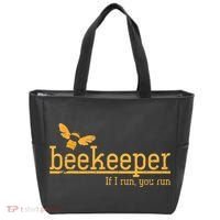 Funny Bee Hive Honey Lover Gift Beekeeper Tote Bag thumb 0