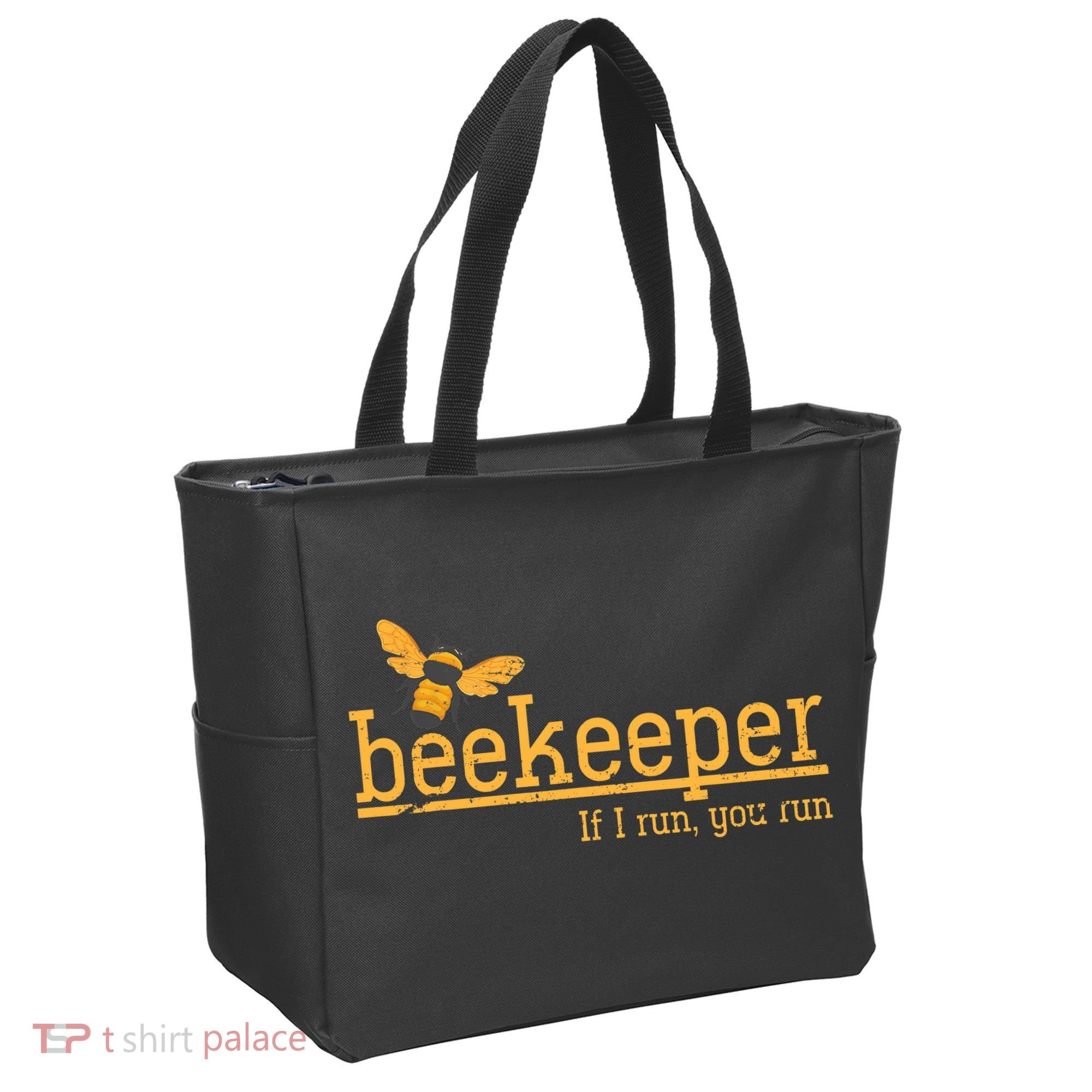 Funny Bee Hive Honey Lover Gift Beekeeper Tote Bag