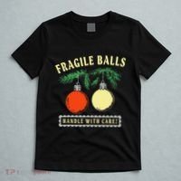 Fragile Balls Handle With Care Funny T-Shirt thumb 5