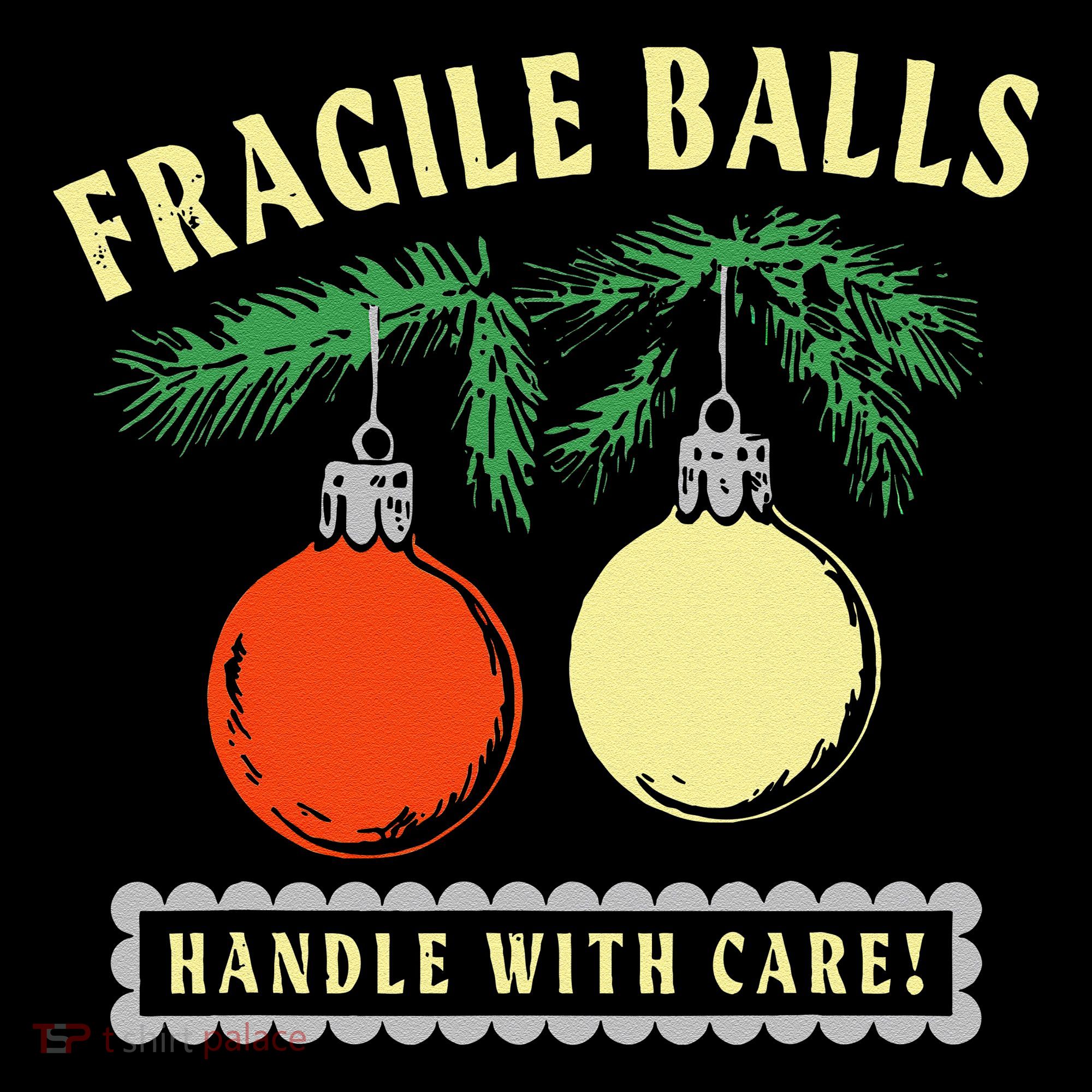 Fragile Balls Handle With Care Funny Bucket Hat