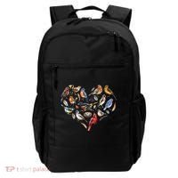 Forest Bird Heart Watching Cardinal Goldfinch Wren Chickadee Backpack thumb 0
