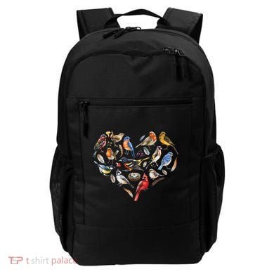 Forest Bird Heart Watching Cardinal Goldfinch Wren Chickadee Backpack