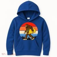 Funny Bigfoot Holding A Taco Gift Funny Taco Gift Kids Hoodie thumb 0