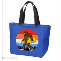 Funny Bigfoot Holding A Taco Gift Funny Taco Gift Tote Bag thumb 3
