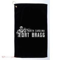 Fort Bragg Home Of The Airborne Special Operations Forces Golf Towel thumb 0