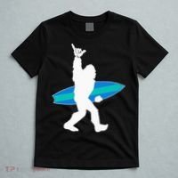 Funny Bigfoot Hang Loose Gift For Shaka Aloha Surfer Lovers T-Shirt thumb 5