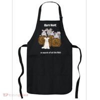 Funny Barn Hunt In Search Of Rats With A Pumi Dog Apron thumb 0