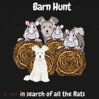 Funny Barn Hunt In Search Of Rats With A Pumi Dog Apron thumb 3