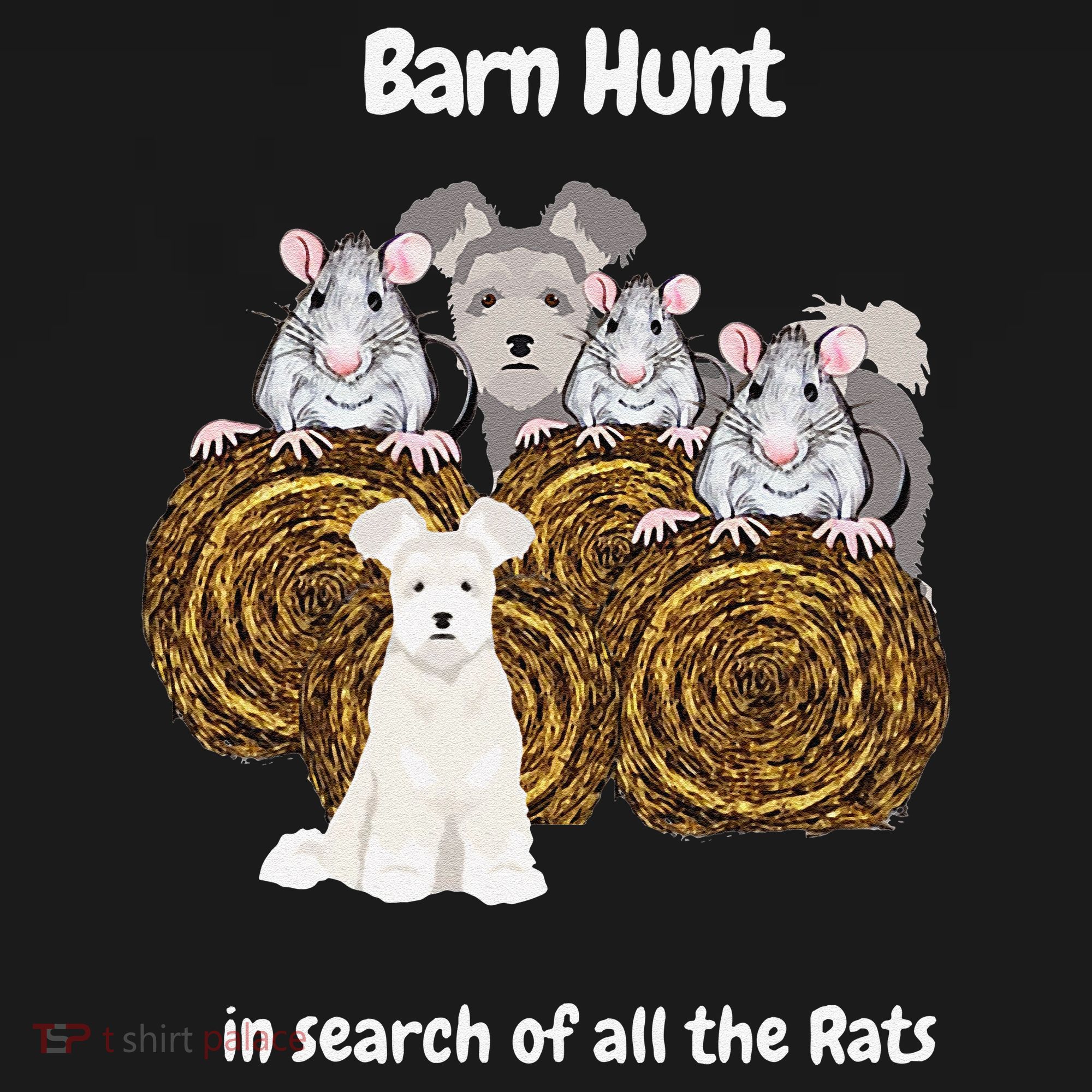 Funny Barn Hunt In Search Of Rats With A Pumi Dog Women's Tank Top