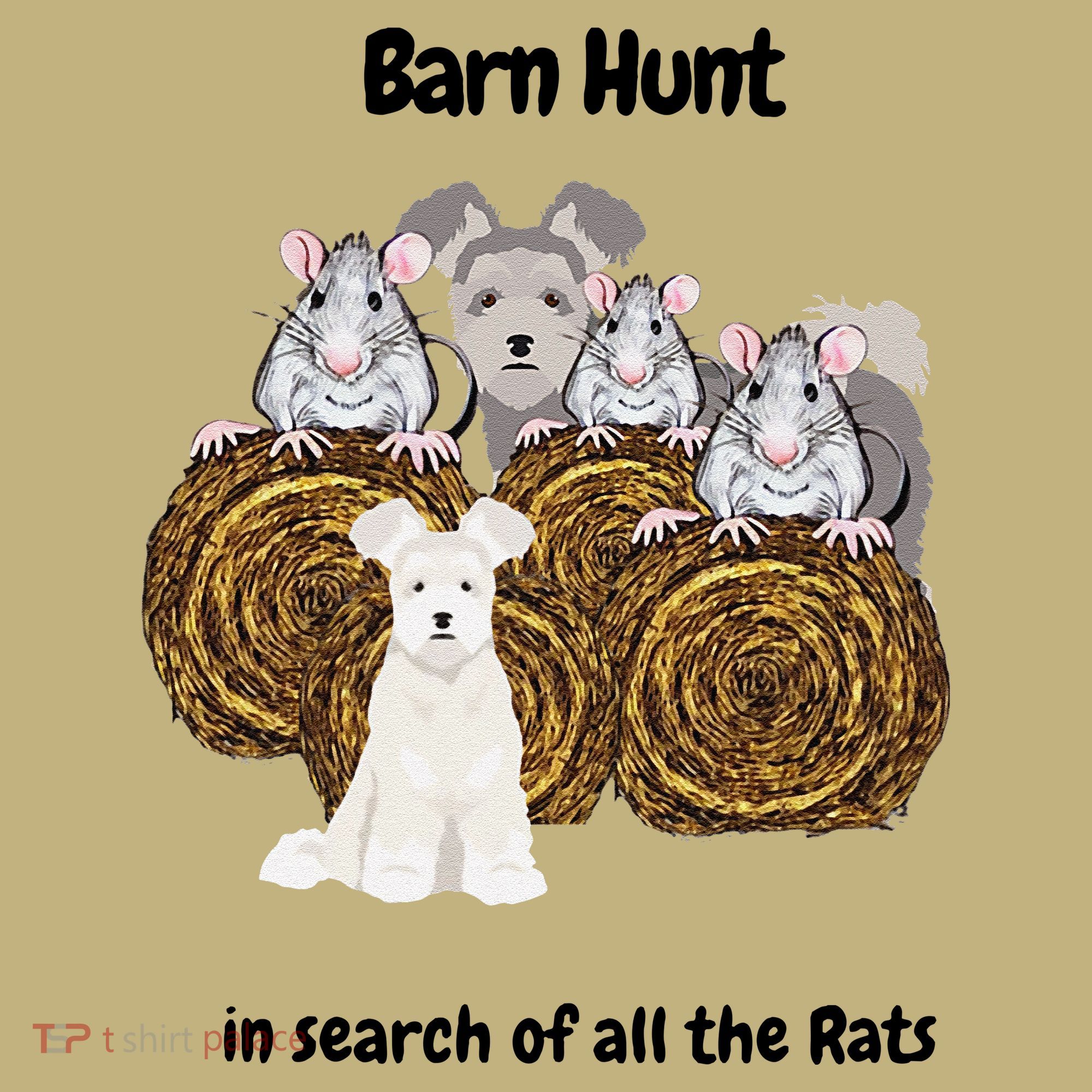 Funny Barn Hunt In Search Of Rats With A Pumi Dog Long Sleeve Shirt